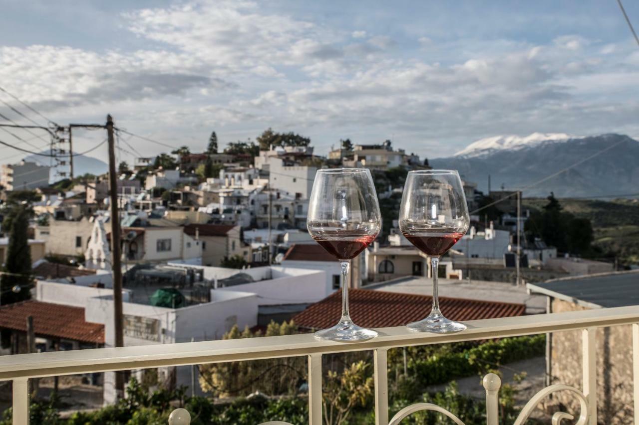 Bella Vista Apartment Kamilari Bagian luar foto