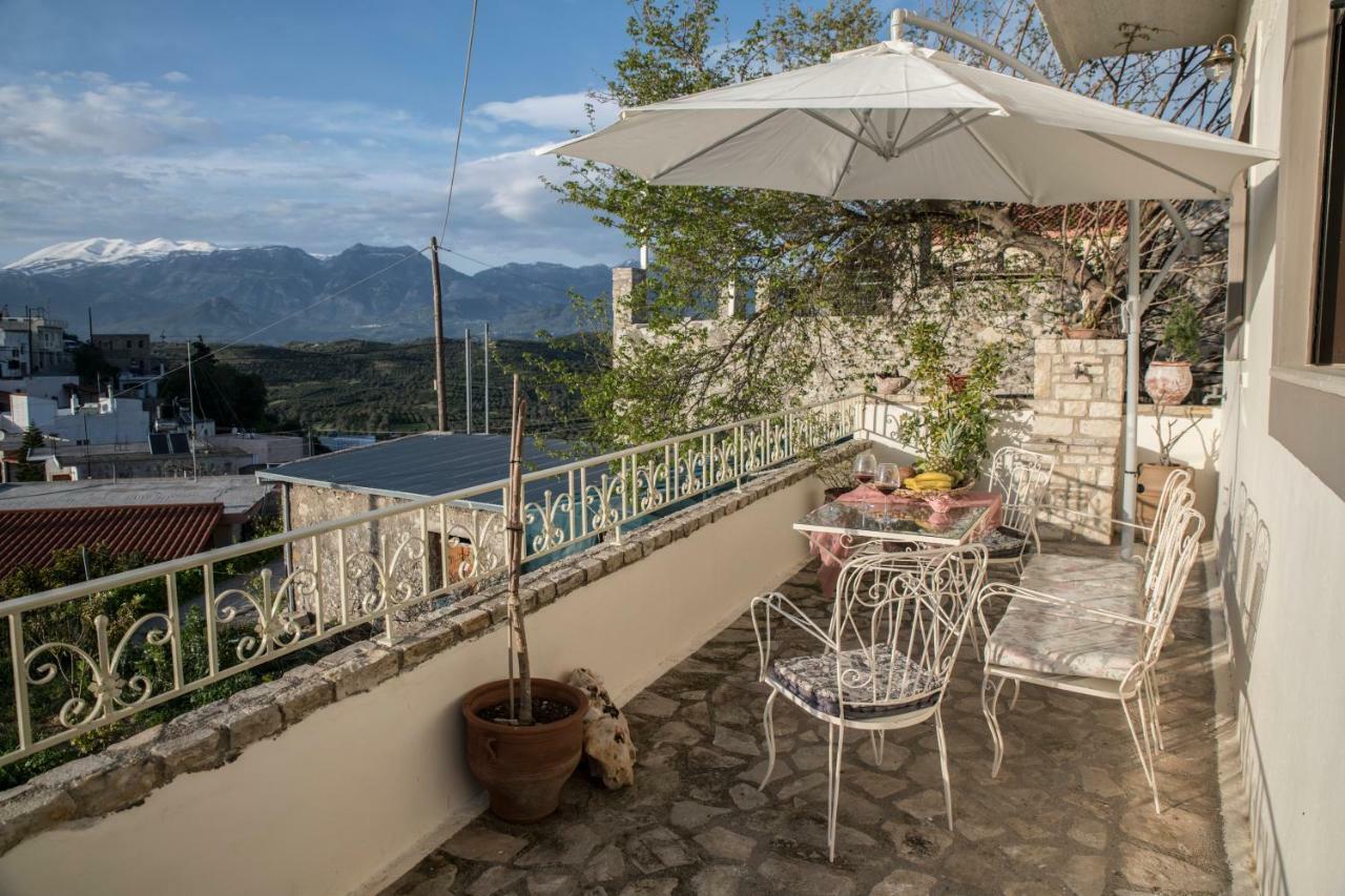 Bella Vista Apartment Kamilari Bagian luar foto